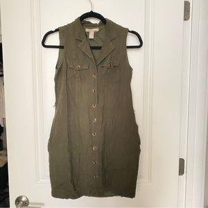 Banana Republic Green Dress